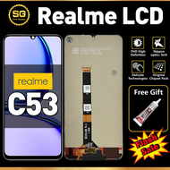 LCD Realme C53 C51 FULLSET Original TOUCHSCREEN LAYAR HP Digitizer Resolusi Tinggi Ori Asli