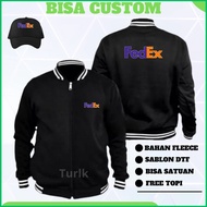 FedEx Jacket Fed Ex Custom varsity jacket
