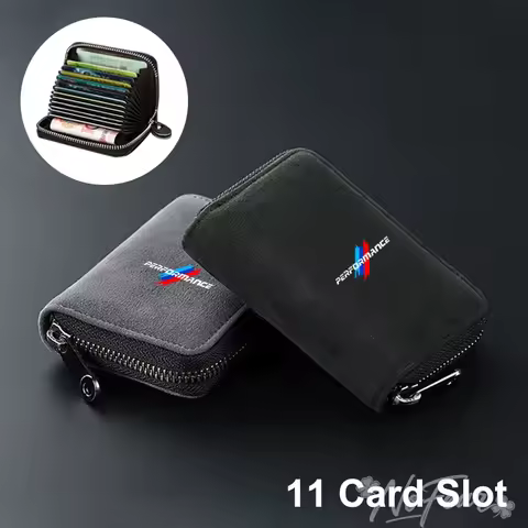 For BMW Performance M5 F25 F26 F15 F16 E90 E91 E92 E60 E84 F13 Car Driver's License Credit Purse Mul