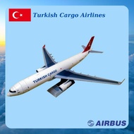 AIRBUS A330 Turkish Cargo Commercial Airplane Paper Model
