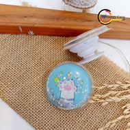 Popsocket karakter POP SOCKET GLITTER stand hp phone stand holder karakter lucu HC