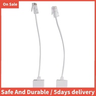 2 socket 8P4C / RJ45 male RJ11 6P4C to female M / F Adapter telephone Ethernet