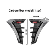 2Pcs Front Side Universal Fashion Automobile Leaf Plate Decoration Flank Fender Motors Modified Wing