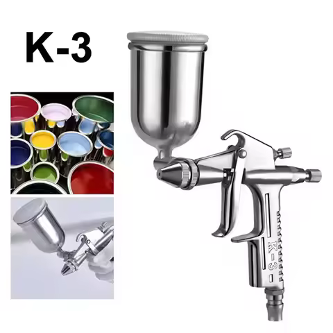 K-3/F2 125ml Paint Air Sprayer Gun 0.5mm Pneumatic Atomizer Nozzle Air Sprayer Atomizer Aerograph Le