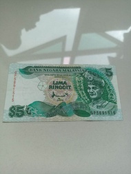 Duit Lama Malaysia Rm5 Siri 7 (QP 5891515)