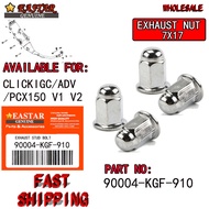 honda click gc/adv /pcx 160 150 125 v1 v2 v3 motorcycle exhaust nuts