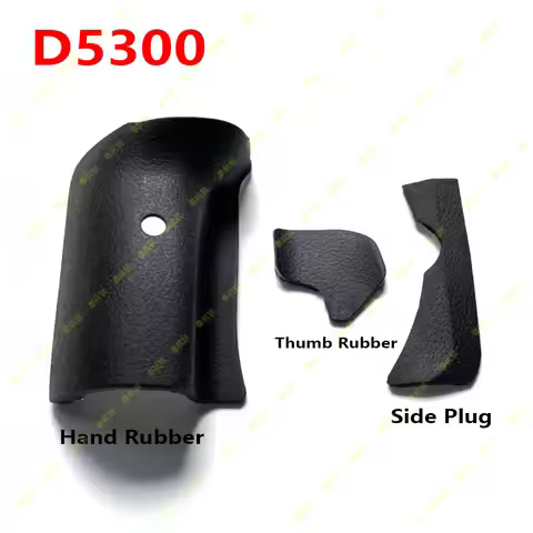 Part D5300 Camera Cover New D5300 Front Grip Side Rear Thumb Rubber Cover with Adhesive Tape Unit Fo