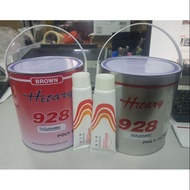 Simen Kasar Kereta Hitary Nissan 928 Poly Putty (Brown / Grey)