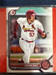 MLB 2022 Topps Bowman Baseball Card - St. Louis Cardinals 聖路易紅雀隊 外野手Joshua Baez 棒球卡 球員卡