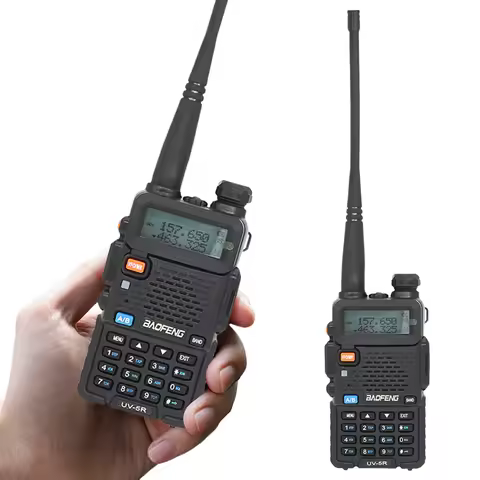 UV-5R Long Range Ham Radios VHF/UHF 136-174MHz & 400-520MHz 5W Handheld UHF/VHF Radio Ham Wireless S