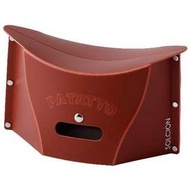 【現貨+預購】PATATTO(MINI)：超輕量！攜帶式＊可折收椅子(尺寸(S)：展開時310×170×190mm/摺疊時371×10×217mm/耐重:100kg)_免運。