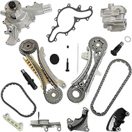 Engine Timing Chain Kit w/Water Pump Oil Pump Fit For Ford Explorer 1997-2010 Ranger 2001-2011 Musta