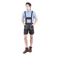 ✨24Hourly Delivery✨New Men's Grid Clothes Suspenders Beer Pack German Beer Festival Foreign Trade Pr