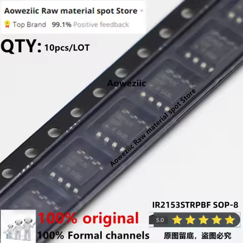 Aoweziic 2021+ 100% New Imported Original IR2153STRPBF IR2153S SOP-8 IR2153PBF IR2153 DIP-8 Bridge D