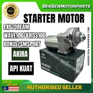 EX5/DREAM/WAVE100/KRISS100/E BONUS/SM SPORT STARTER MOTOR STANDARD AKIRA API KUAT HIGH QUALITY