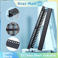 1u19 Inch 24 Slot Wire Management Server Metal Cable Management/