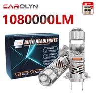 Carolyn H4 H7 LED Projector Lens High Low Beam Car Light Bulb Mini Plug Play