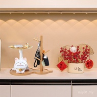 Lucky Cat Entrance Entrance Storage Box Shelf Door Key Ornaments Decorations Housewarming New Home G