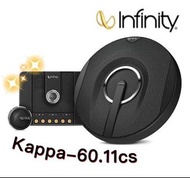 🔥原廠🔥【Infinity 哈曼】Kappa-60.11CS 車用喇叭 6.5吋 汽車音響 二音路 270W 分音喇叭