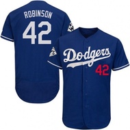 Men Dodgers 21 Buehler 42 Robinson Baseball Jersey