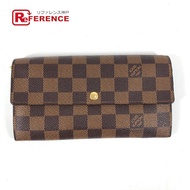 LOUIS VUITTON CH1100 Damier Portefeuille Sarah 長皮夾