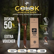 Perkakas Golok Bungkuk Baja Sup9 Premium Potong Kayu Bambu Pohon Super Tajam | Juragan Pisau