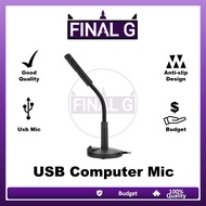 Usb Computer Microphone Budget save money Good Quality Mic Pc Mic Gamer mic