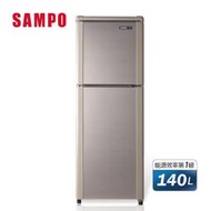 SAMPO 聲寶140公升雙門冰箱 SR-C14Q  無霜 套房精品
