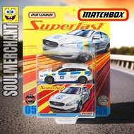 Matchbox Superfast Volvo V60 Wagon Diecast Police Car