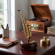 Plastic Instrument Adornment Music Box Decor Instrument Shaped Decoration
