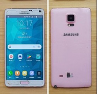 三星 Note 4 5.7吋 3G/32G N910U 粉紅色 粉色 智慧型手機