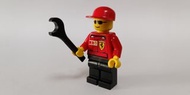 Lego Minifigures Ferrari mechanic 法拉利 維修員