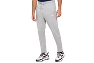 Nike NSW Club Pants Open Hem Jersey Dark Grey Heather/White XL 31