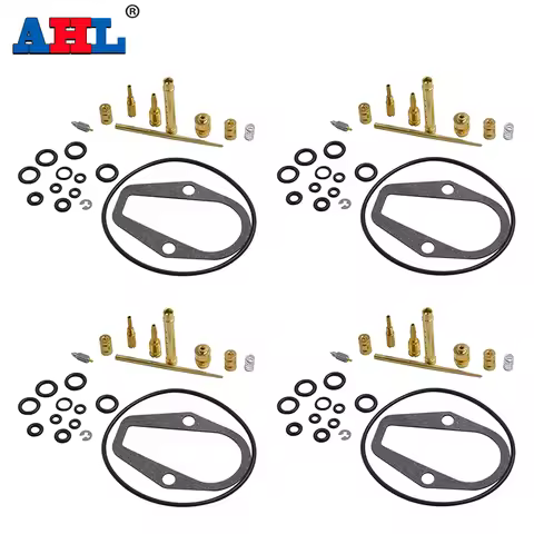 4pcs Motorcycle Carburetor Rebuild Repair Kit For HONDA CB500 CB500K CB550 Four CB550F Super Sport C