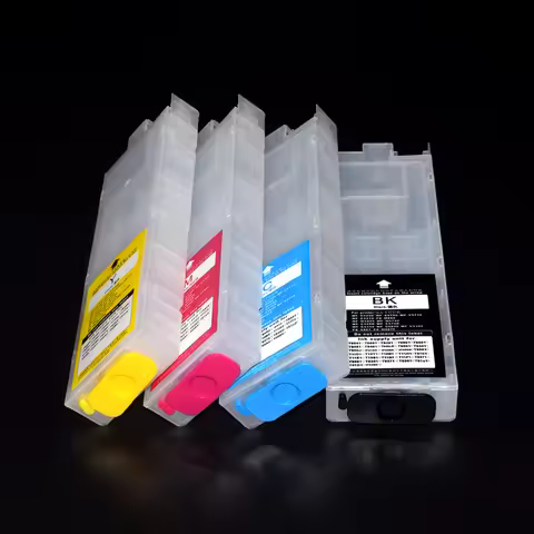 Without Chip T11 IP11 11 Ink Cartridge For Epson WorkForce WF-C5890 WF-C5390 PX-S887 PX-M887F Printe