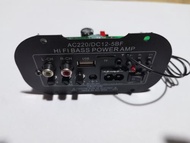 (Dikirim Dari Jakarta) multifunction Amplifiers untuk Speaker AC 220V 12V 24V Penguat Bluetooth Digi