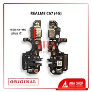REALME C67 4G FLEXI CHARGER BOARD PCB HF MIC CHARGER CONNECTOR + ORIGINAL IC