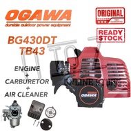 【ENGINE SET】100%ORIGINAL--OGAWA TB43 BG430DT ENGINE+CARBURETOR TB43+AIR CLEANER  - BRUSH CUTTER