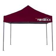 120*เฉพาะผ้า3x3เต็นท์พับT8HEXAพรีเมี่ยม UV