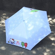 【漫遊台灣 X 三麗鷗】Hello Kitty 雨傘(台灣)+行李箱貼(總統府)
