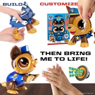 Paw Patrol Marshall / Chase / Rubble - Robotic Build-A-Bot Paw Patrol Toys. Ages 4 &amp; Up. 20 Piece Stem Educational Toy