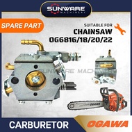 OGAWA OG6816 6818 6820 6822 Chainsaw - Carburetor (Original Spare Part)