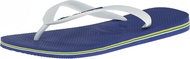 New Havaianas Mens Brazilian Logo Flip-Flops Sandals