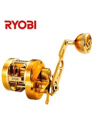 Ryobi Varius金屬魚釣捲線器鼓輪11bb 15kg輕量化投擲船竿捲線器餌釣捲線器