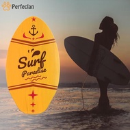 [Perfeclan] Skimboard Surf Board Wooden Skim Board Beach Sand Board for Teens Children