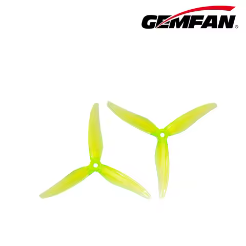 4PCS/ 2Pairs Gemfan Fury-5131.0 Propeller 5inch 3-Blade CW CCW Props For FPV RC Drone Racing Quadcop