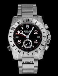 蝕讓 Tudor 20200 最抵玩 GMT 兩地時間 自動 黑面 粉紅針 Automatic  rolex iwc seiko omega vintage 中古 watch 全場最平 不議價