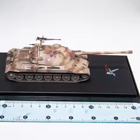Spot 1: 72 AS Soviet IS-7 Heavy Tank (Metal Barrel) Autumn Painting Finished Product Model