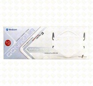 Medicom - Contour ASTM F2100 LV3 一次性使用立體耳掛式醫用口罩10個 獨立包裝 [白色] (4894476026420)