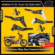 Applicable to Honda CT125 modified aluminum alloy V2 rear seat footrest CT125 second generation rear